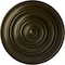 Ekena Millwork Classic Ceiling Medallion (Fits Canopies up to 4 1/8"), Hand-Painted Green Gold, 13 1/4"OD x 1/2"P CM13CLGGS - alternate 1